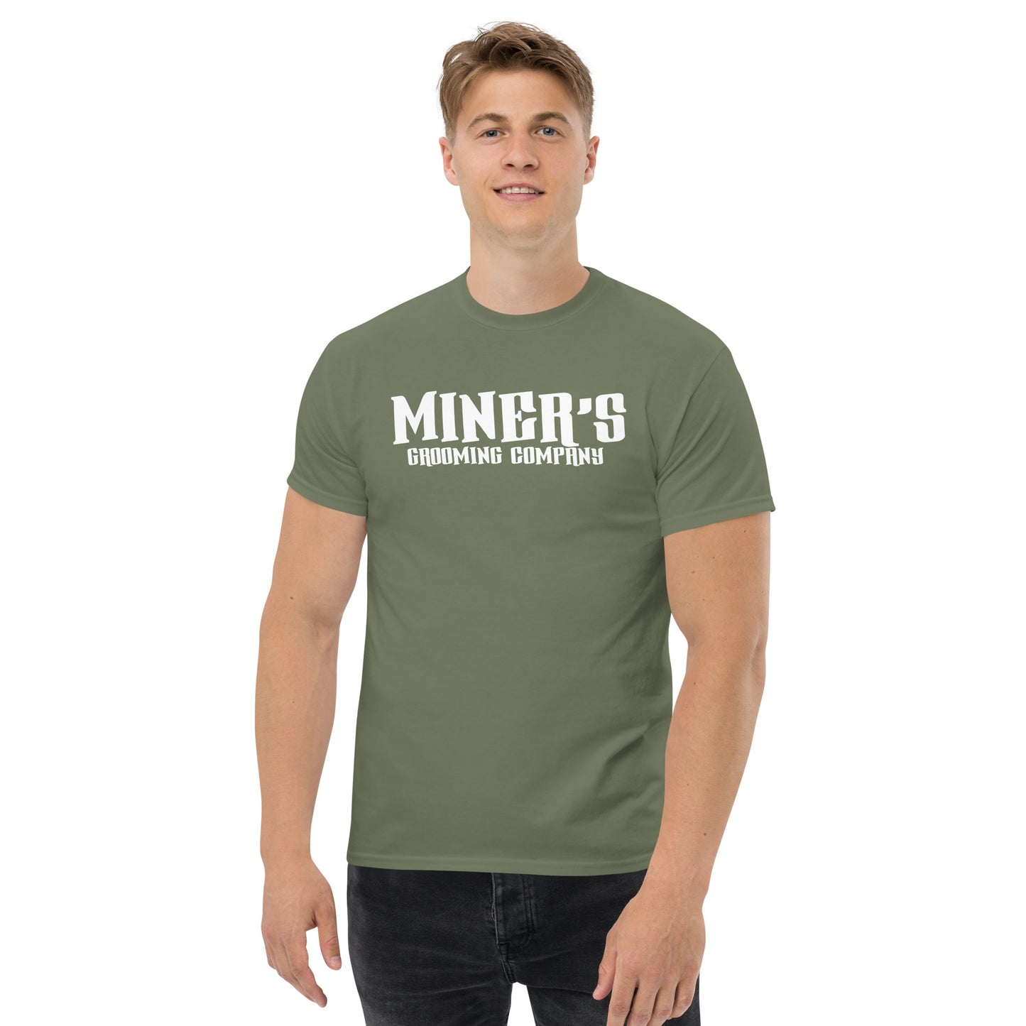 Miner's Grooming Text T-Shirts