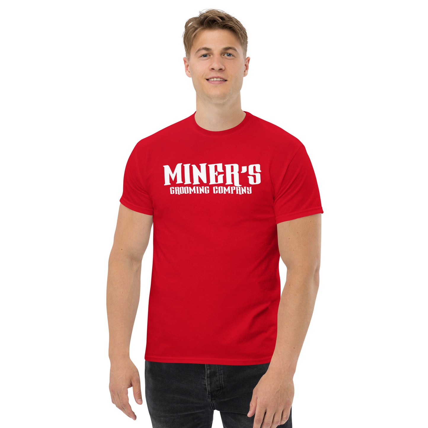 Miner's Grooming Text T-Shirts