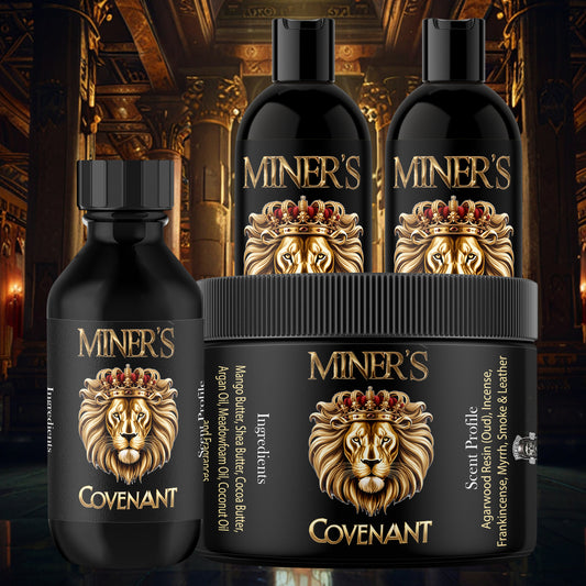 Covenant - Butter Bundle - Agarwood Resin (Oud), Incense, Frankincense, Myrrh, Smoke & Leather