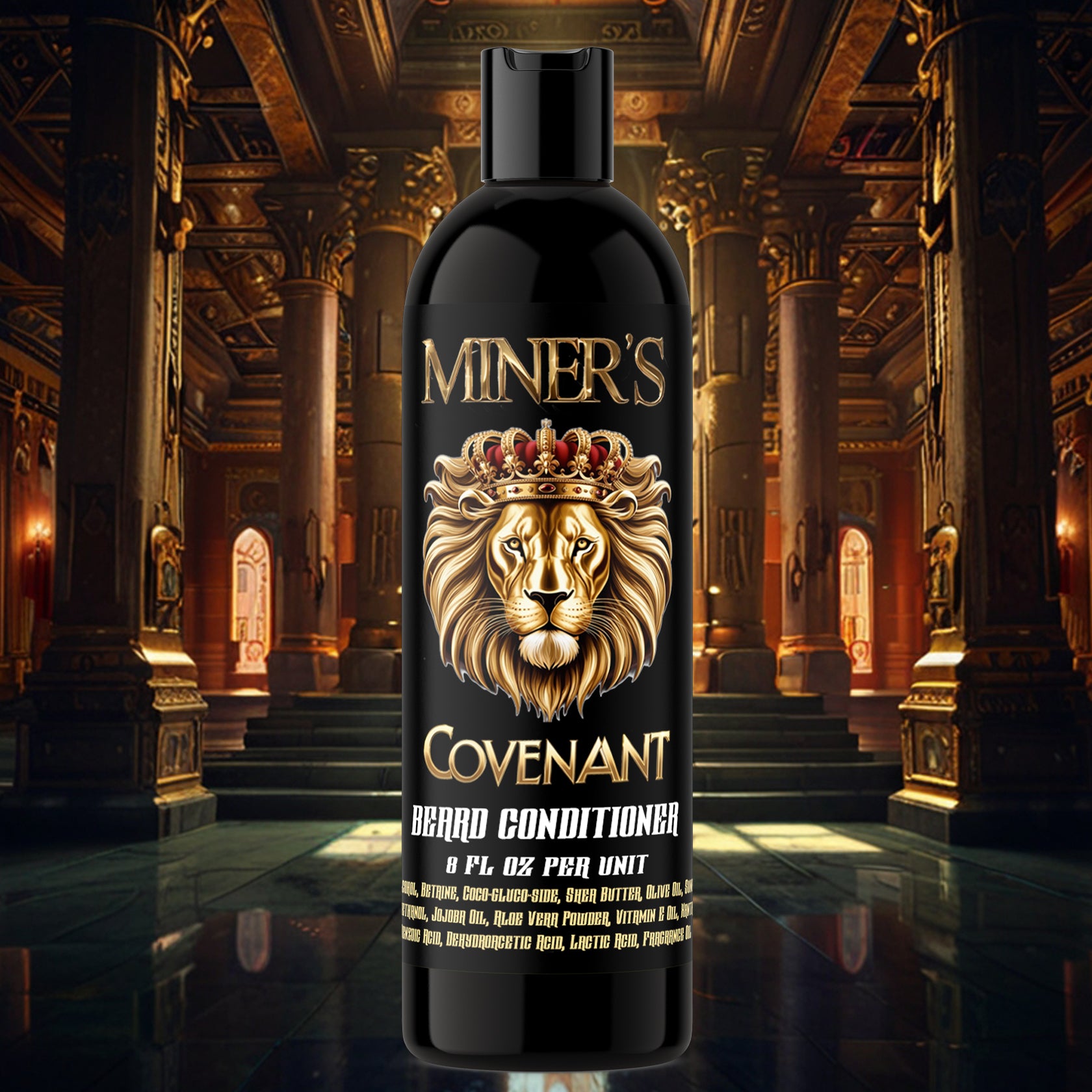 Covenant - Beard Conditioner - Agarwood Resin (Oud), Incense, Frankincense, Myrrh, Smoke & Leather