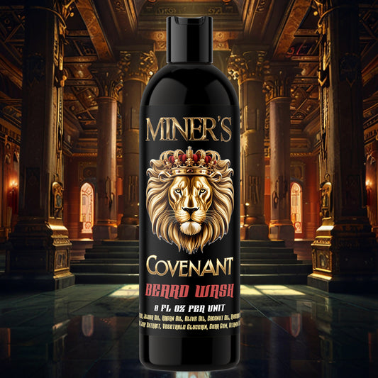 Covenant - Beard Wash - Agarwood Resin (Oud), Incense, Frankincense, Myrrh, Smoke & Leather