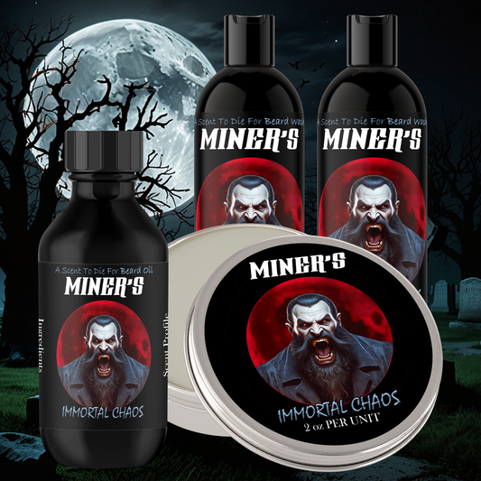 Immortal Chaos - Balm Bundle - Blood Orange & Strawberry, Jasmine, Spice Plum & Wooden Stake