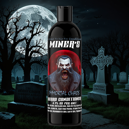 Immortal Chaos - Beard Conditioner - Blood Orange & Strawberry, Jasmine, Spice Plum & Wooden Stake