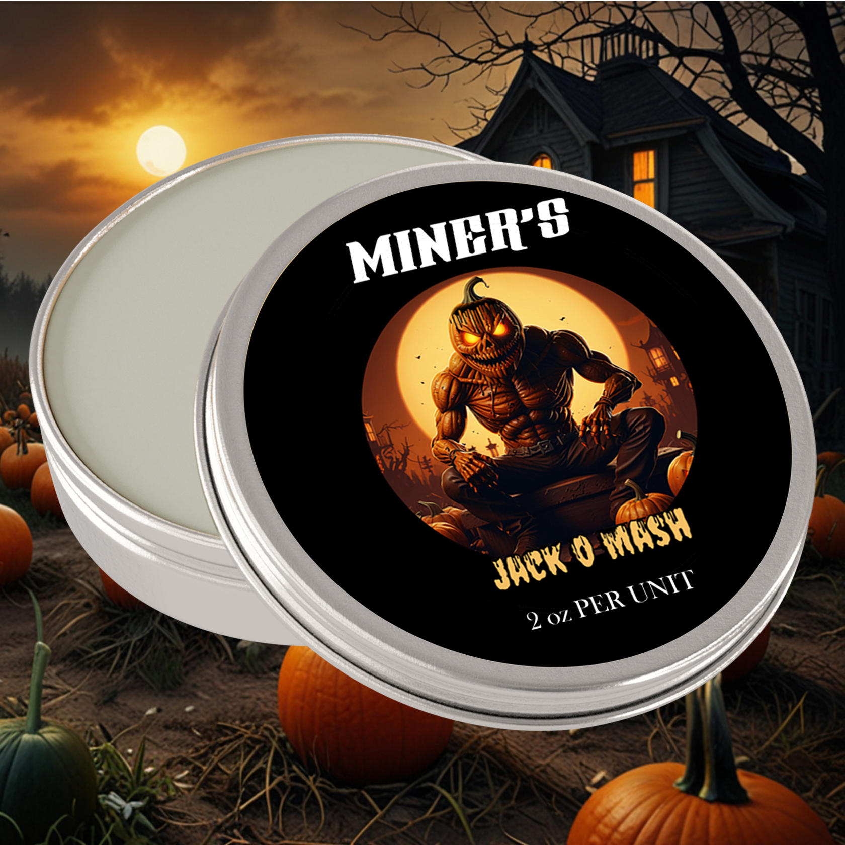 Jack - O - Mash - Beard Balm - Pumpkin Spice, Aged Bourbon Barrel & Chocolate Ganache