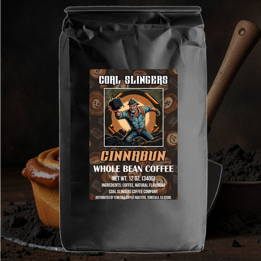 Coal Slingers Coffee - Cinnabun - Whole Bean - 12 OZ