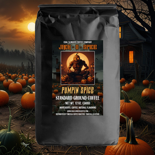 Coal Slingers Coffee - Pumpkin Spice - Standard Ground 12 oz